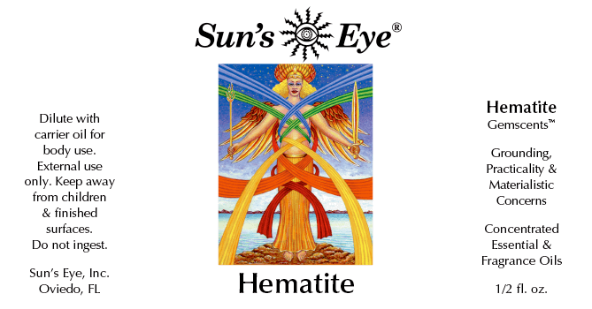 Hematite Gem Essence Ritual Oil — Moon Nectar Apothecary