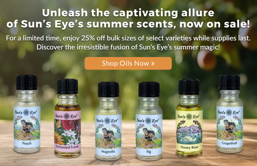Sun's Eye Amber Oil – Grove and Grotto